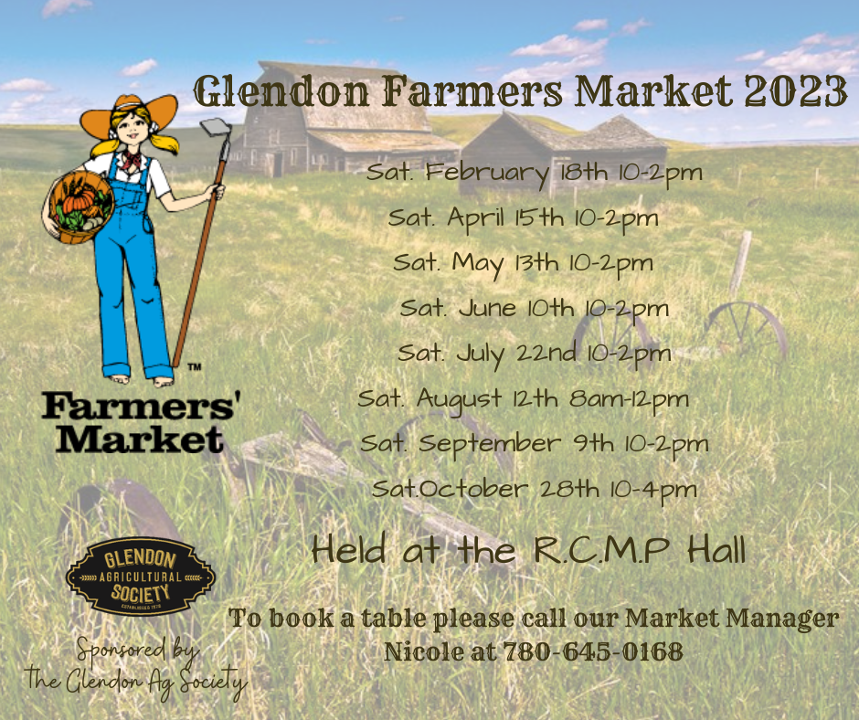 Glendon Farmers Market Dates